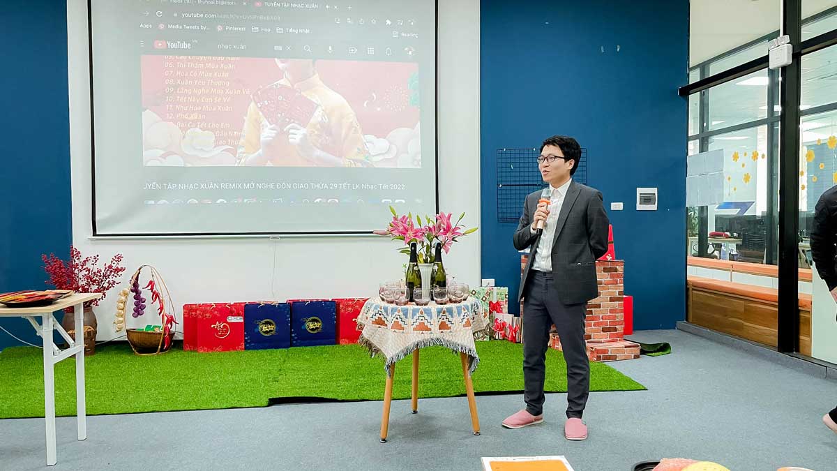 CEO – Mr. Vu Van Tu gave great wishes for a new year