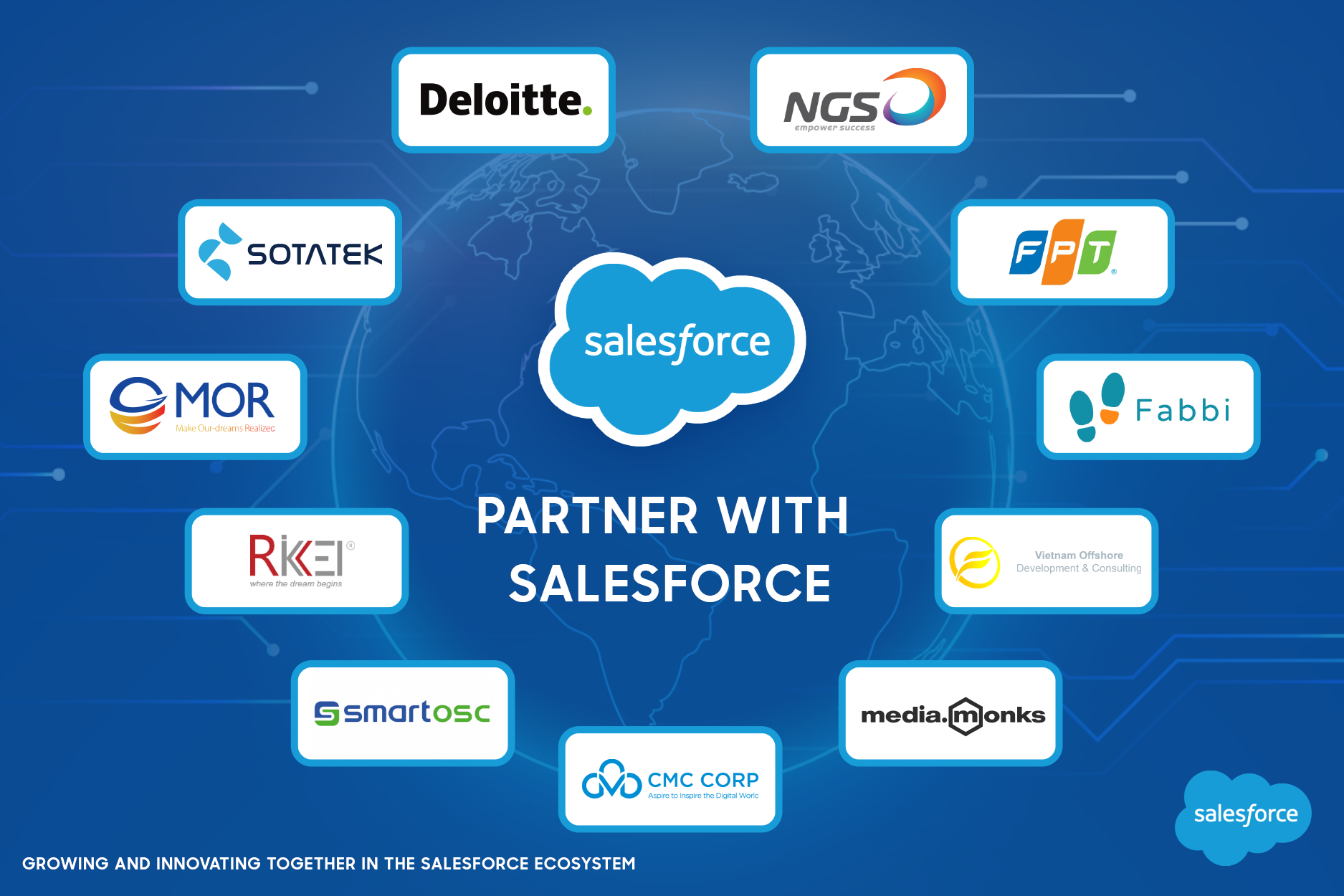 Salesforce's partners in Vietnam