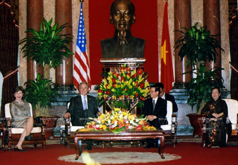 George W. Bush visited Vietnam